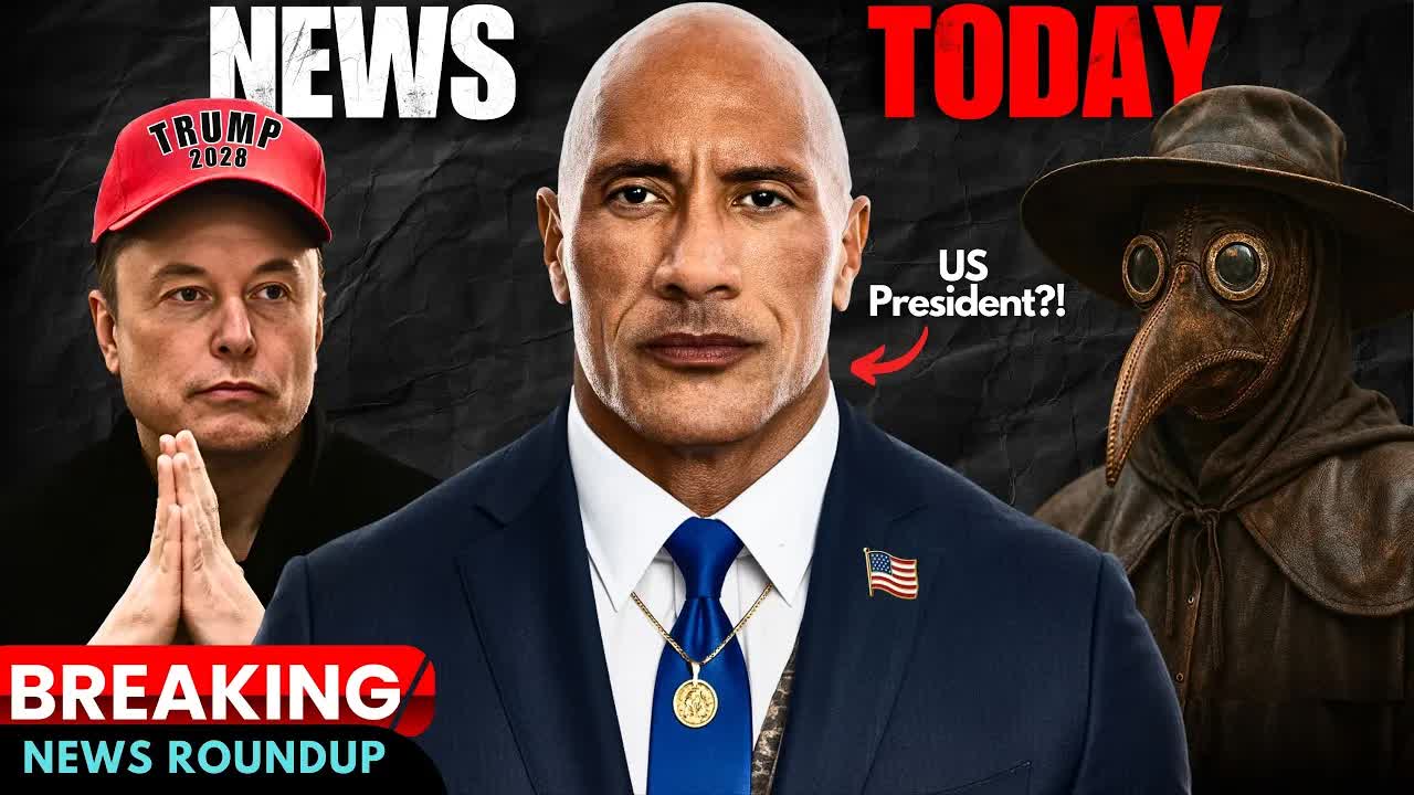 The Plague Is Back?! President Rock & Elon Musk Rejoins MAGA?!